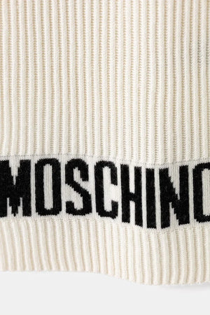 Moschino erkek yün eşarp