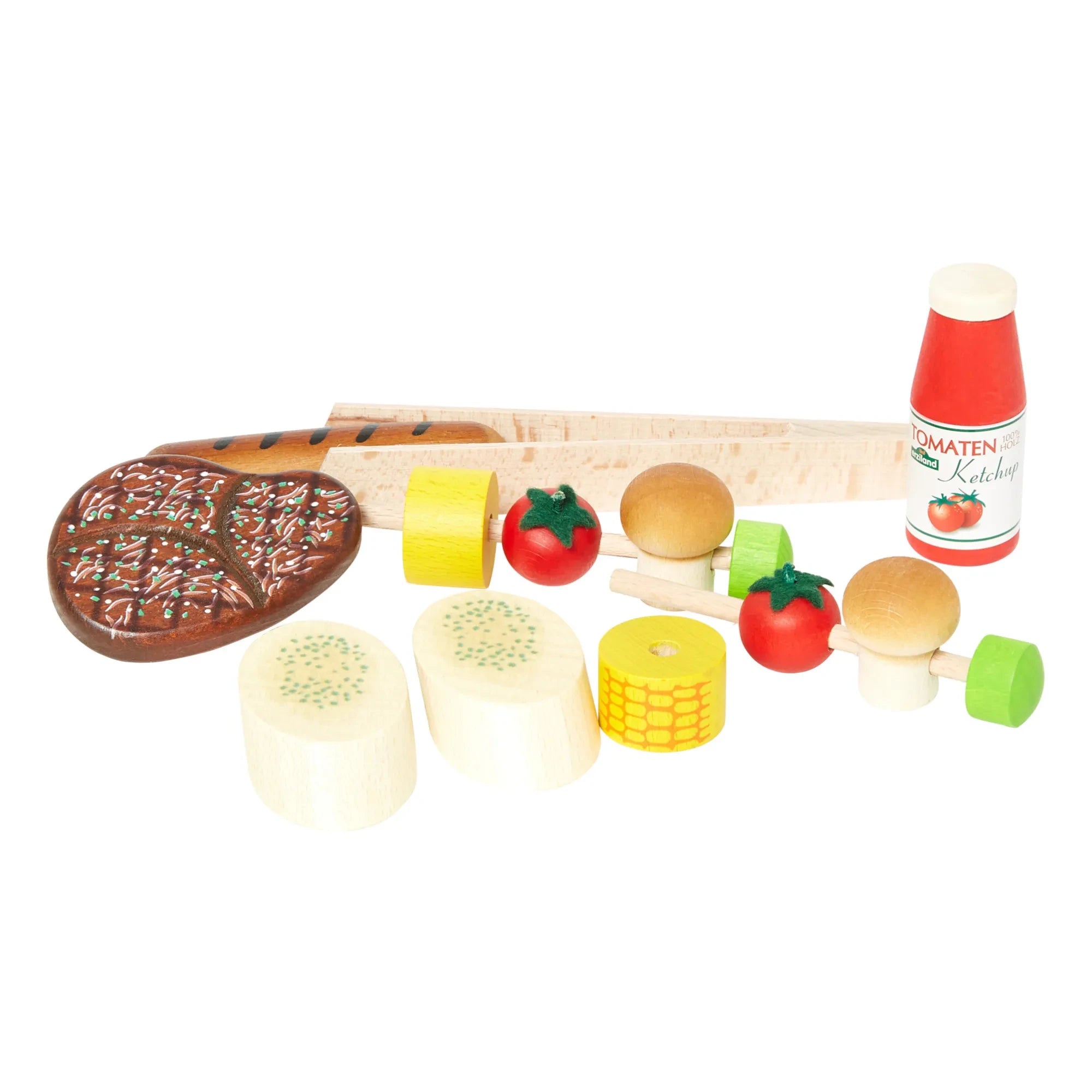 Erzi - Holz-Barbecue-Set - 14-teilig