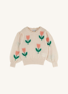 Emile et Ida - Mohair Tulip Sweater | Black