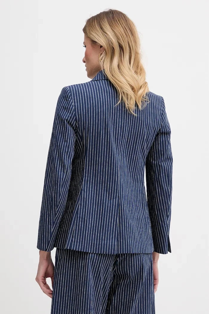 Weekend Max Mara tek düğmeli kadın ceket pamuklu ALETTA