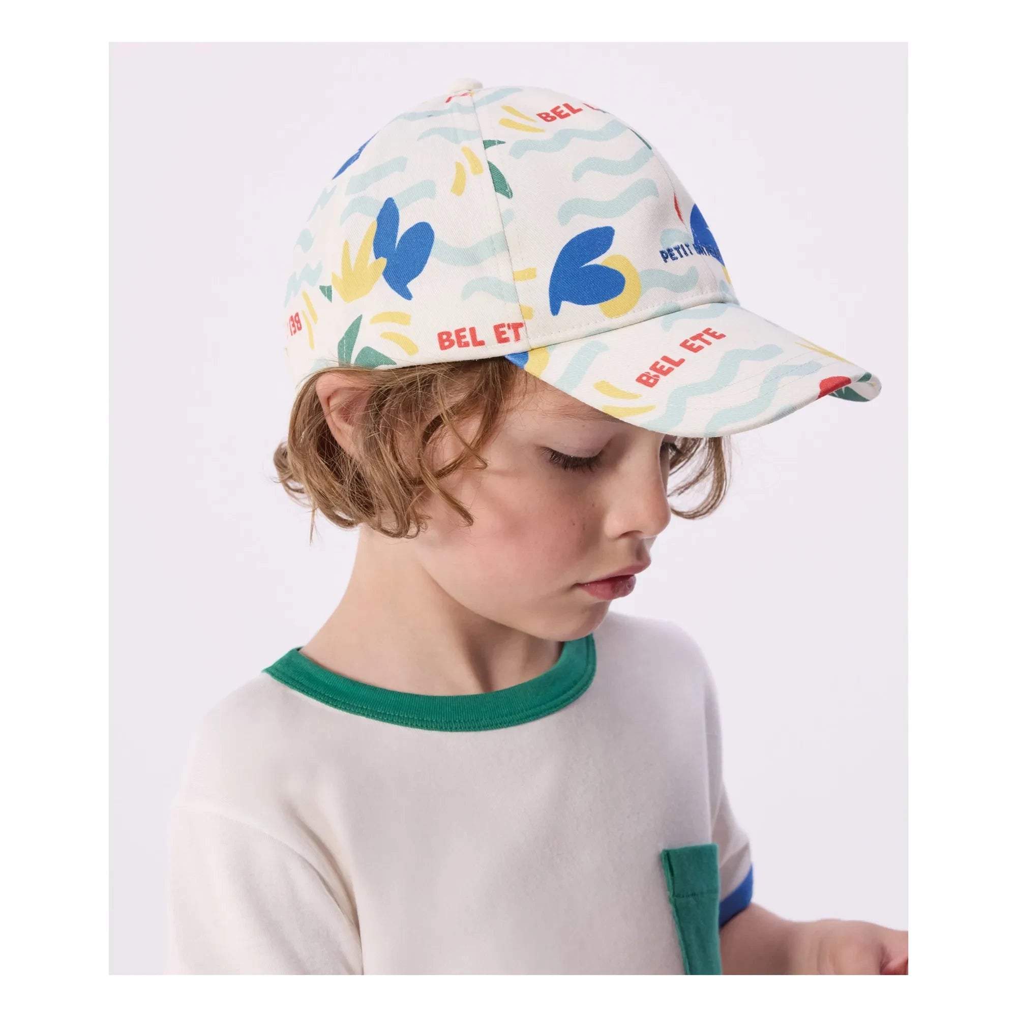 Petit Bateau - Bel Eté Twill Şapka | Ecru