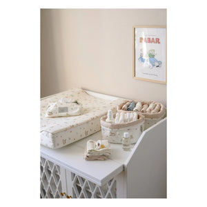 Cam Cam - Striped Bath Tiles - 4-piece Set | Blue