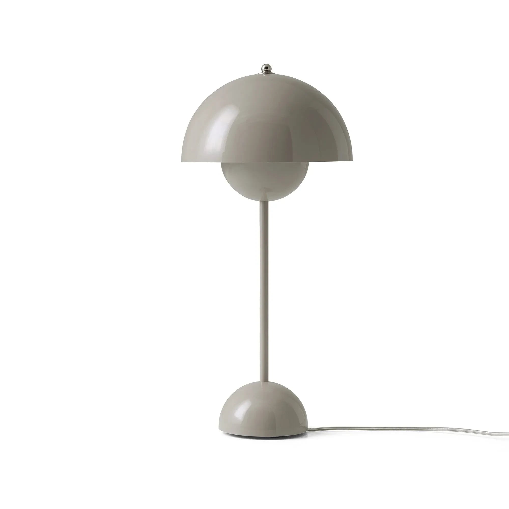 & Tradition - Flowerpot VP3 Lambası, Verner Panton tasarımı, 1969 | Gri