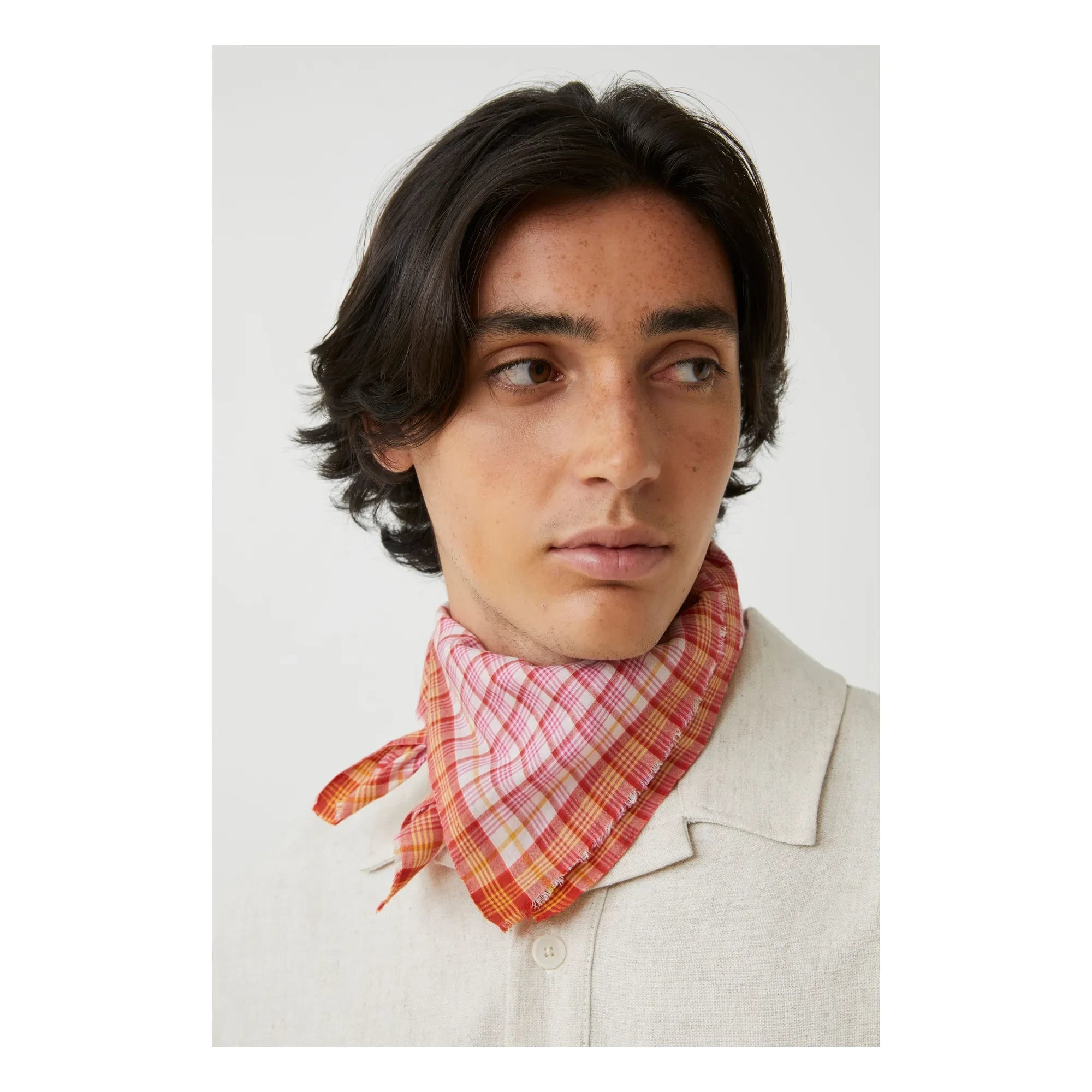 Moismont - Messager Scarf N°818 Cotton | Red