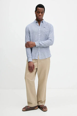 Barbour Linton Tailored Keten Gömlek