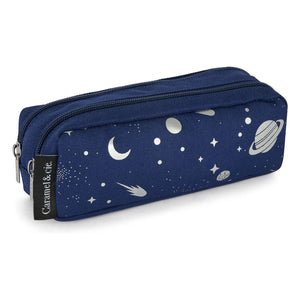 Caramel & Cie - Cosmic Expedition Doppelter Rucksack | Dunkelblau