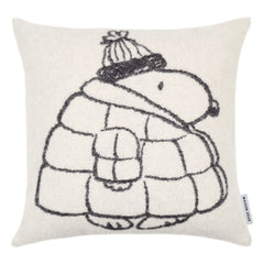Maison Deux - Peanuts Doudoune Pillow Cover | White