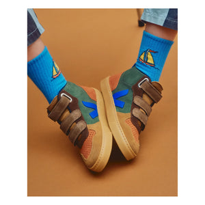 Veja - V-10 Velcro Süet Orta Yüksek Sneaker | Kahverengi