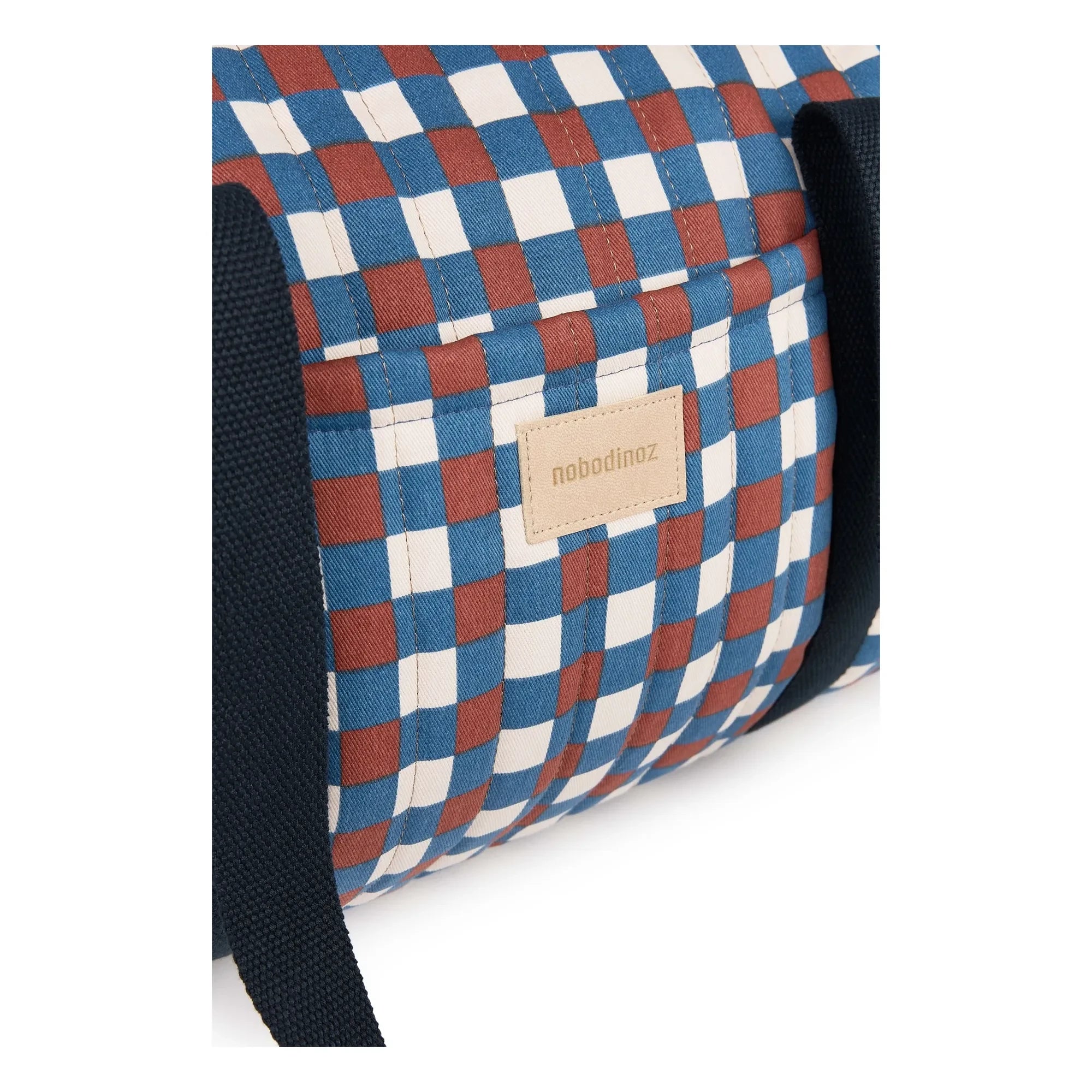 Nobodinoz - Hyde Park Mosaik Wochenendtasche | Blau