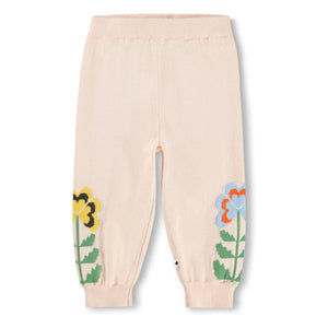 Molo – Jogginghose aus Bio-Baumwolle mit Blumenmuster | Hellrosa