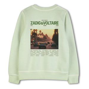 Zadig & Voltaire - Sweat Art Is Truth | Açık yeşil