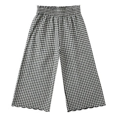 Rylee + Cru - Vichy-Karo-Hose | Schwarz