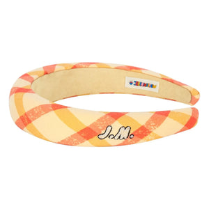 Jelly Mallow - Carreaux Headband | Yellow