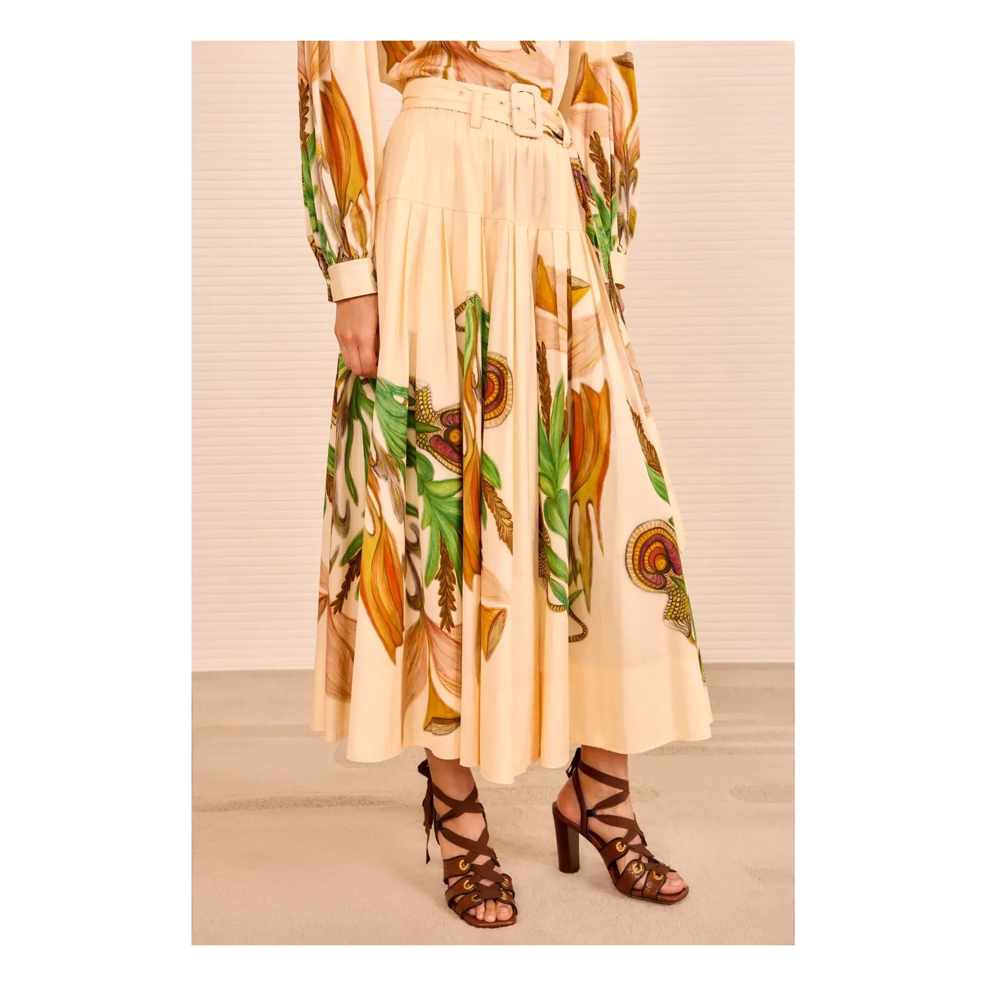 Ulla Johnson - Filagree etek | Krem