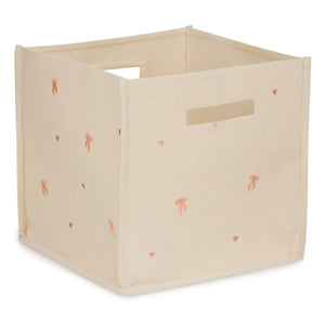 Glass Glass - Storage basket with bow | Beige