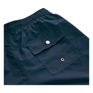 Bather - Badeshorts aus recyceltem Material mit flachem Rücken | Marineblau