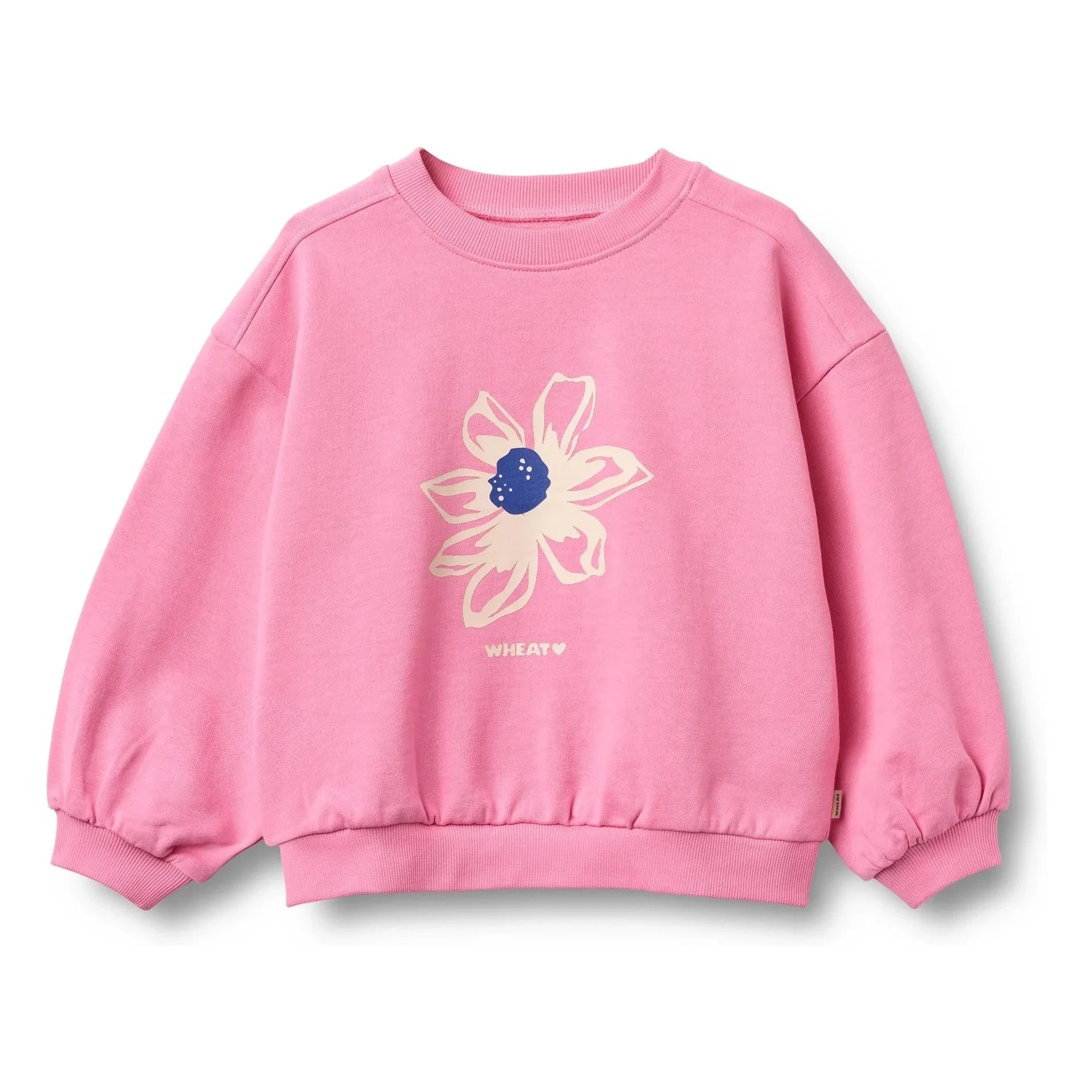 Wheat - Sweat Eliza Flowers Organik Pamuk | Pembe