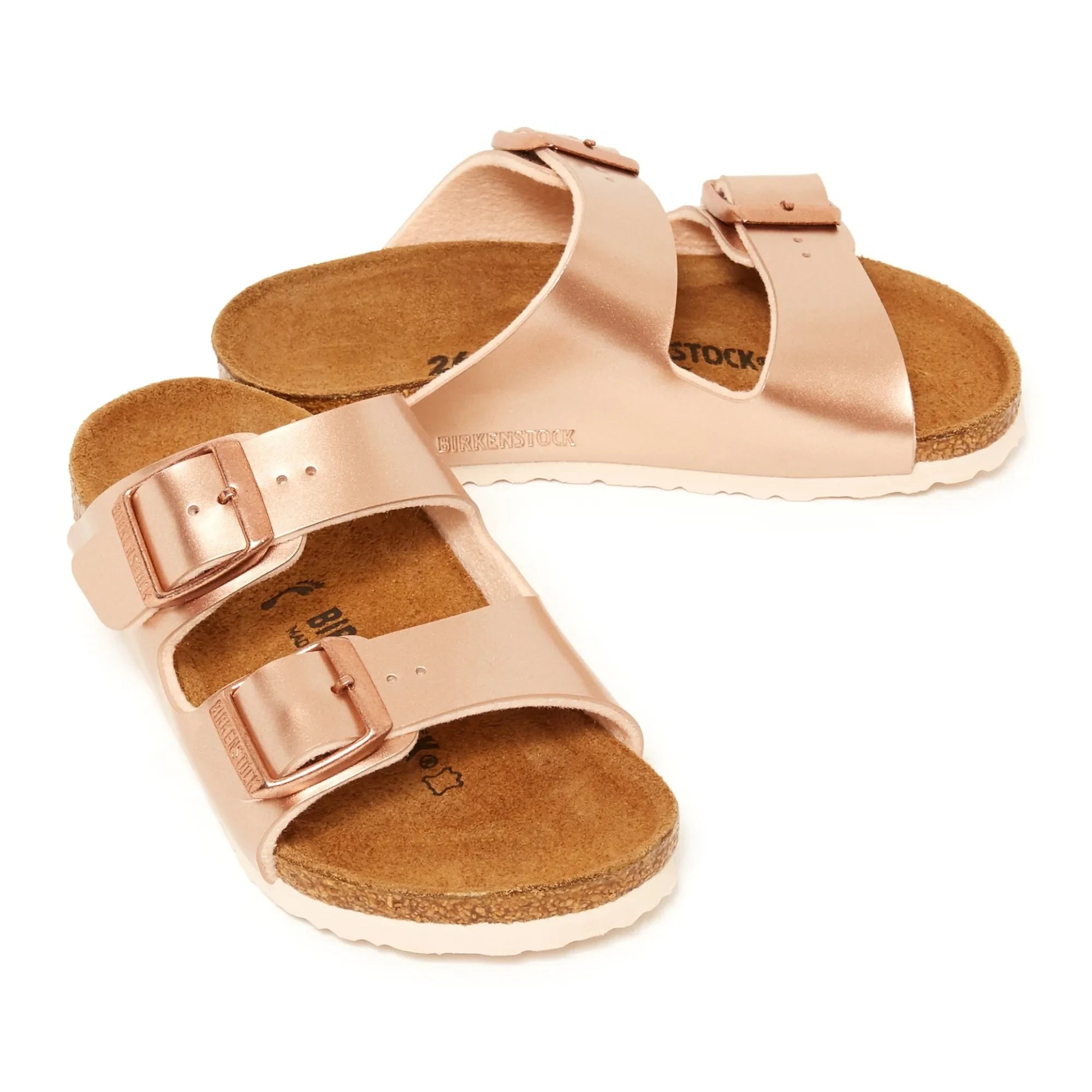 BIRKENSTOCK - Arizona Nubuk-Sandale | Roségold