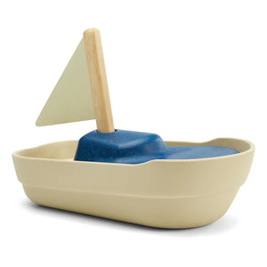 Plan Toys - Doğal kauçuk yelkenli tekne