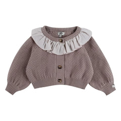 Donsje - Veertje Cardigan | Brown
