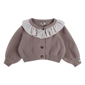 Donsje - Veertje Cardigan | Brown