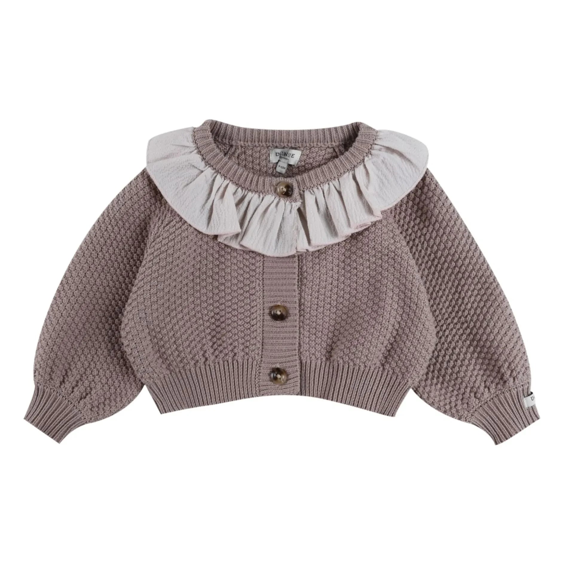 Donsje - Veertje Cardigan | Brown