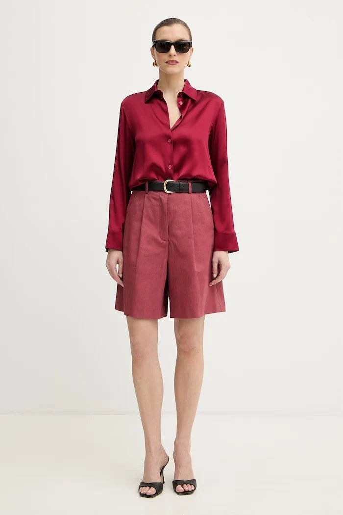 Weekend Max Mara ECUBA Keten Şort