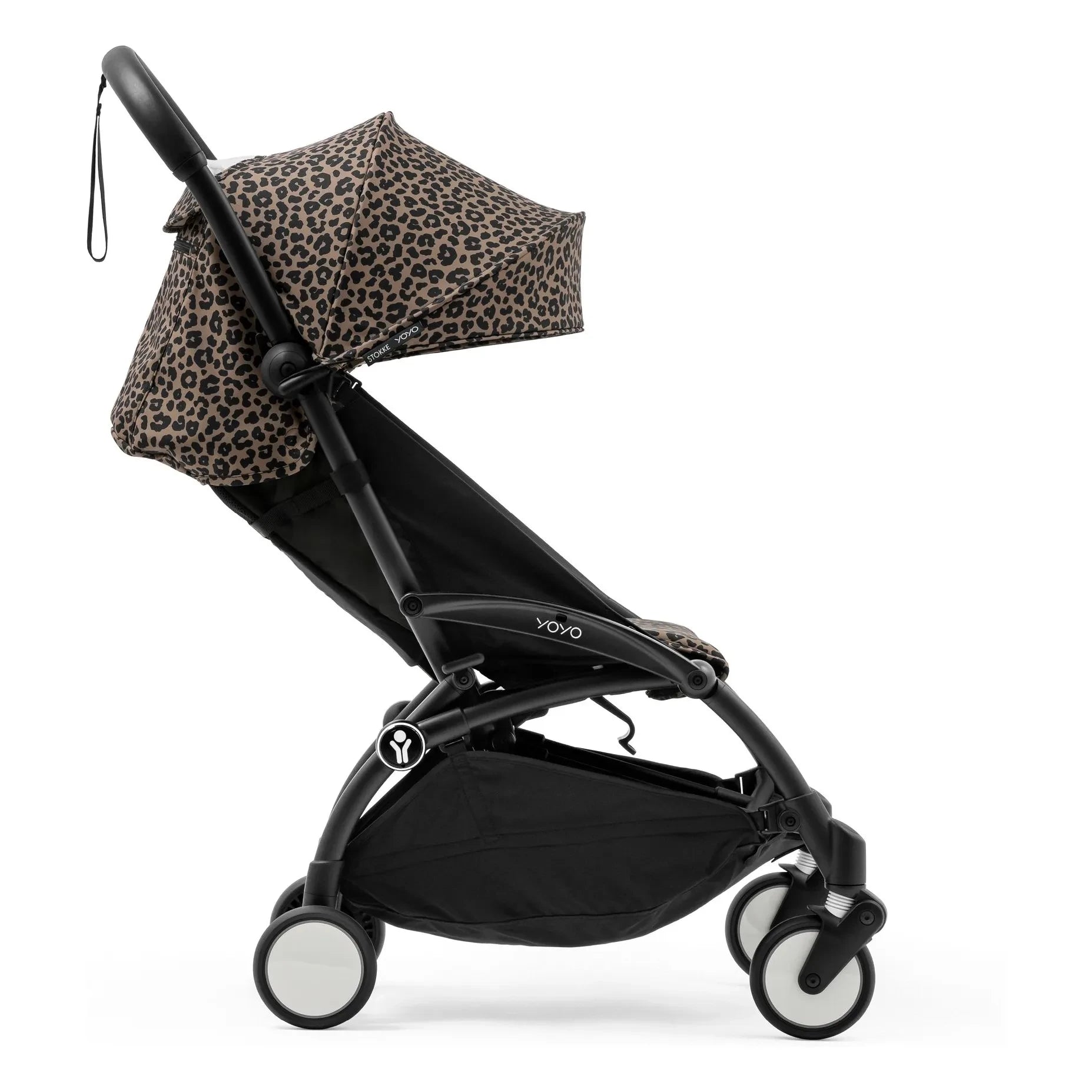 Stokke® - YOYO³ 6+ Bebek Arabası Siyah çerçeve | Leopar