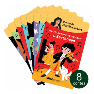 Yoto Player - Fairy Tales and Wonderful Music Cards - 8-Pack