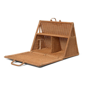Ferm Living Kids - Örgü Rattan Ev