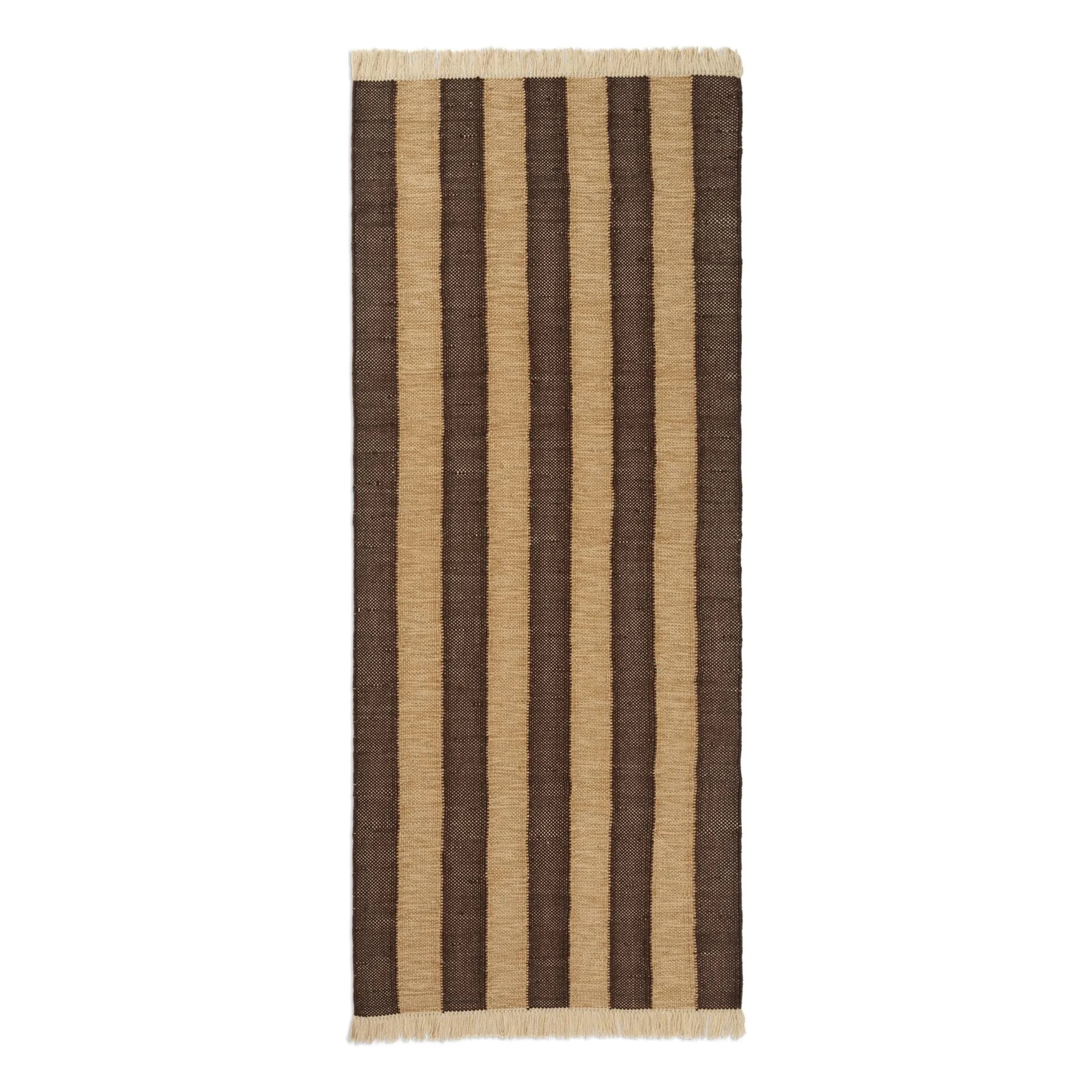 Ferm Living - Ives halılar | Chocolate