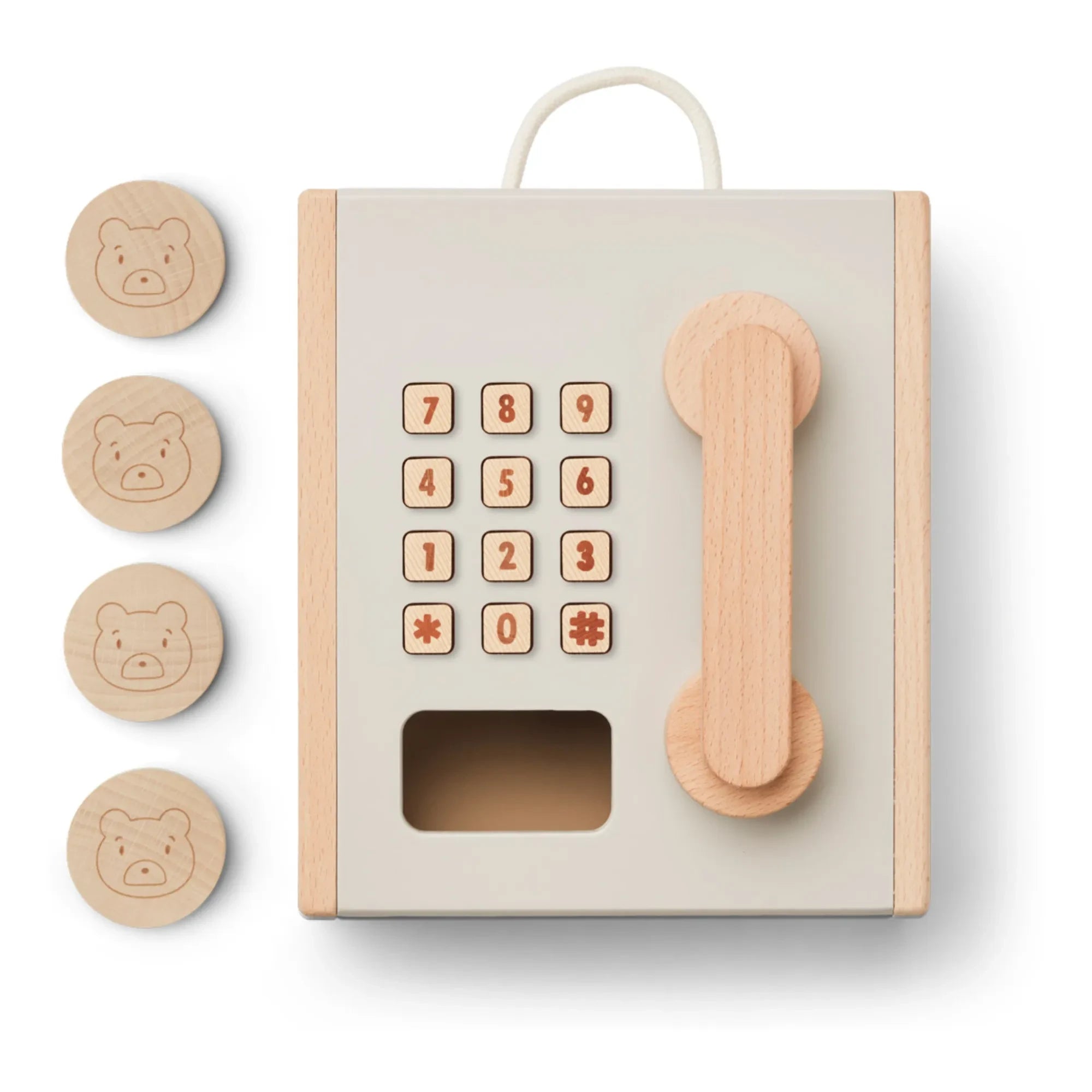 Liewood - Rufus Coin Phone | Light Grey