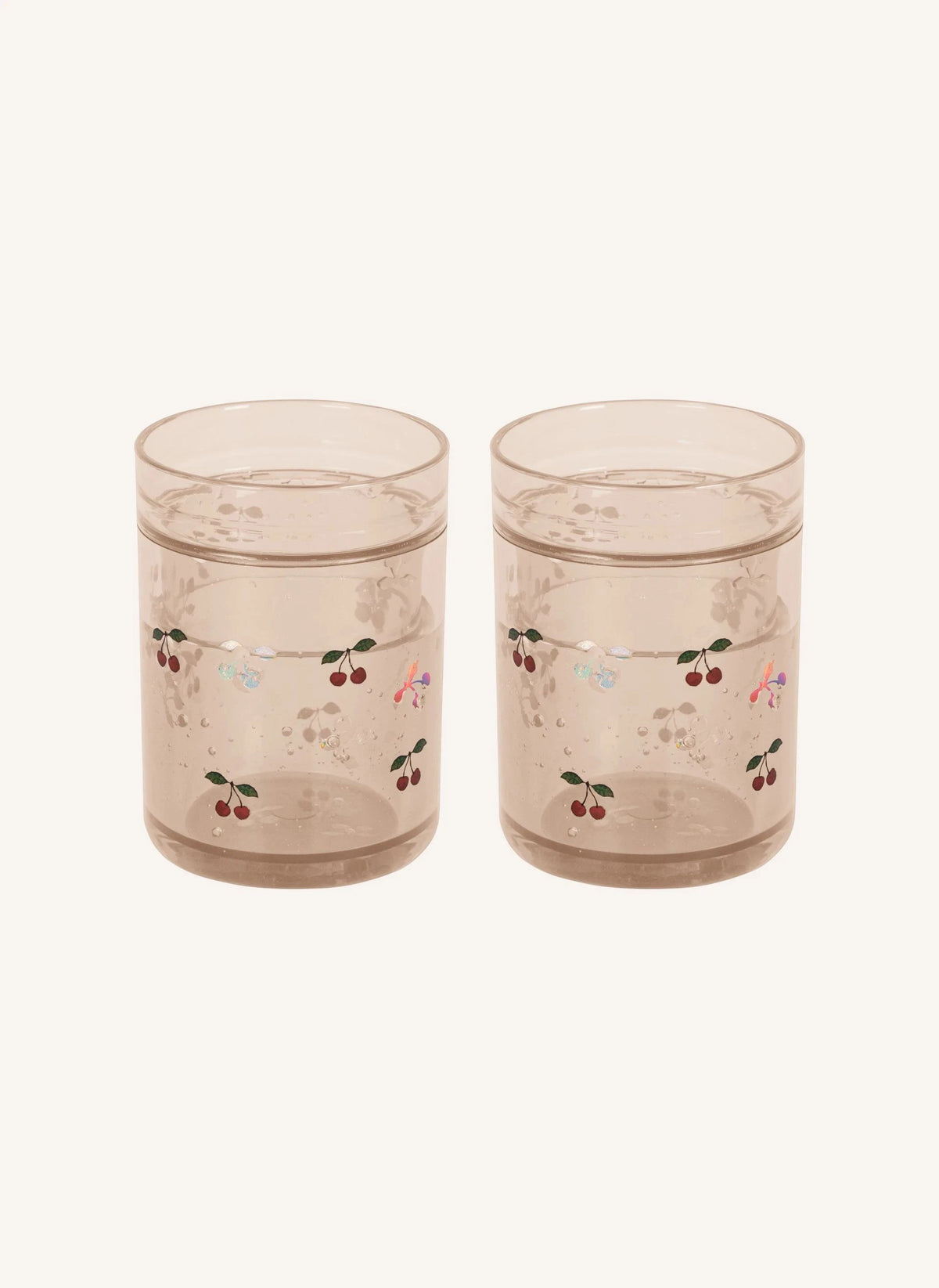 Konges Sløjd - Cherry Bibs - 2er-Set | Rosa