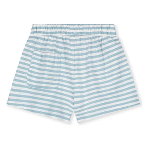 Gray Label - Organik Pamuklu Elastik Şort | Açık Mavi