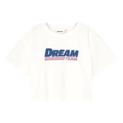 Cos I Said So - Dream Team Organic Cotton Short T-Shirt | White