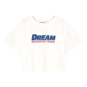 Cos I Said So - Dream Team Organic Cotton Short T-Shirt | White
