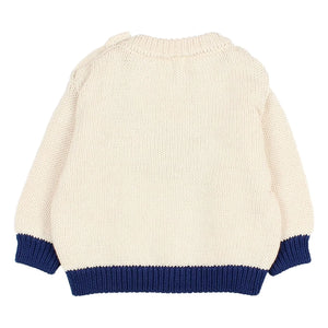 Búho - Organischer Baumwollpullover | Ecru
