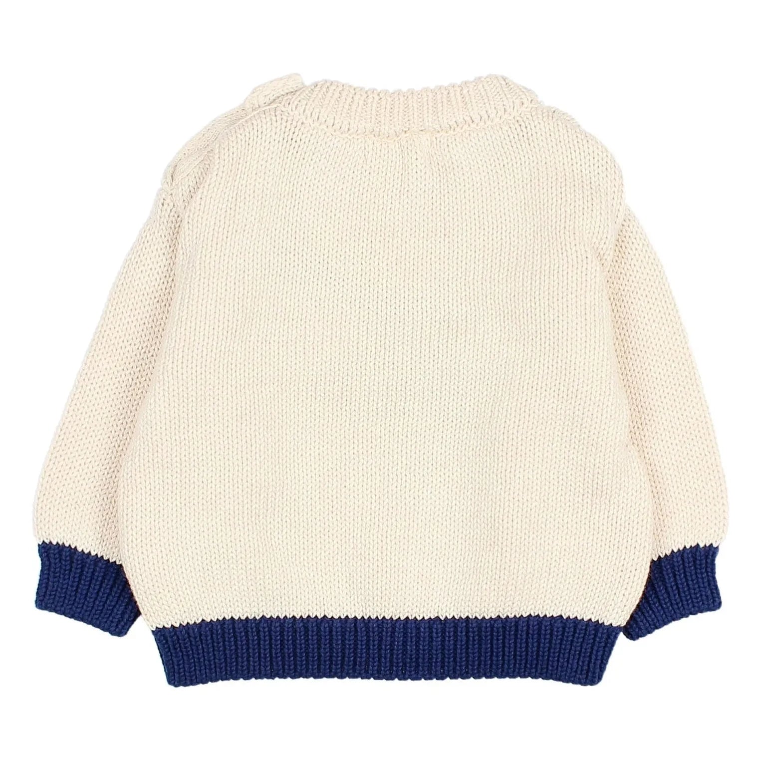 Búho - Organischer Baumwollpullover | Ecru