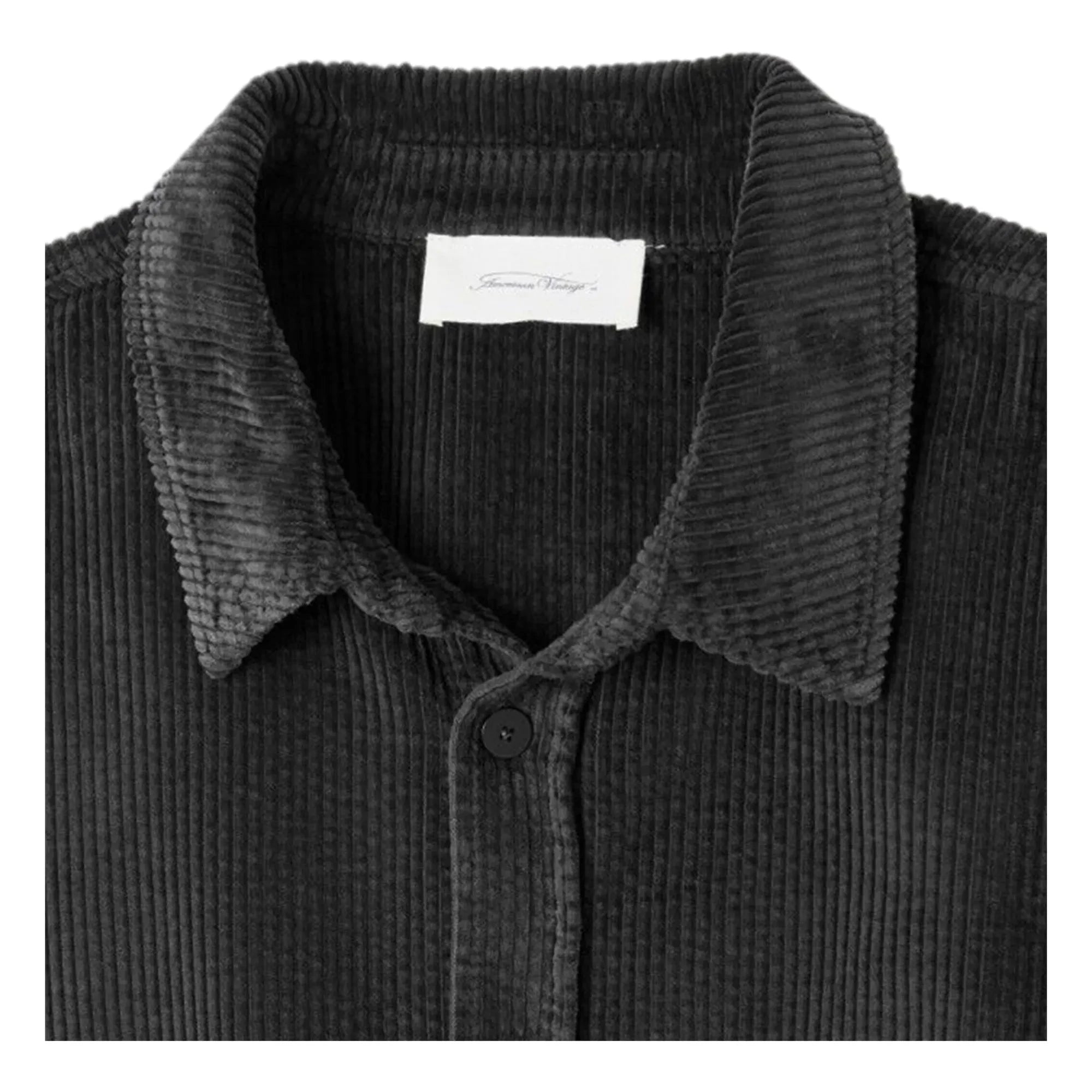 American Vintage - Padow Samt-Hemd | Carbon