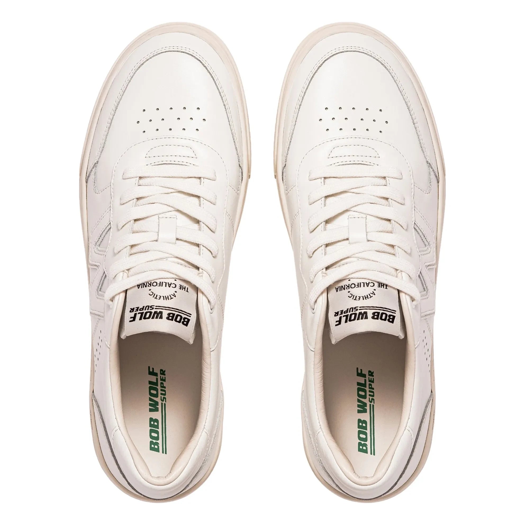 Bob Wolf - Legacy Leder-Sneaker | Weiß