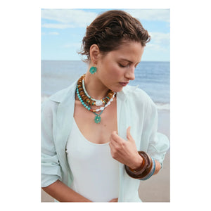 Lizzie Fortunato - Braunes Armband | Braun