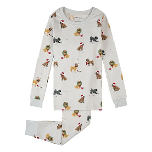 Petit Lem - Carlins Organik Pamuk Pijama | Gri