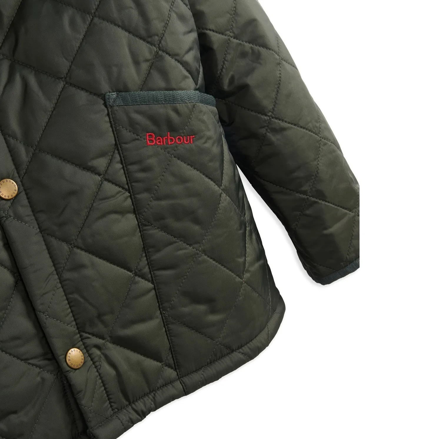 Barbour - Liddesdale Kapitone Ceket | Koyu yeşil