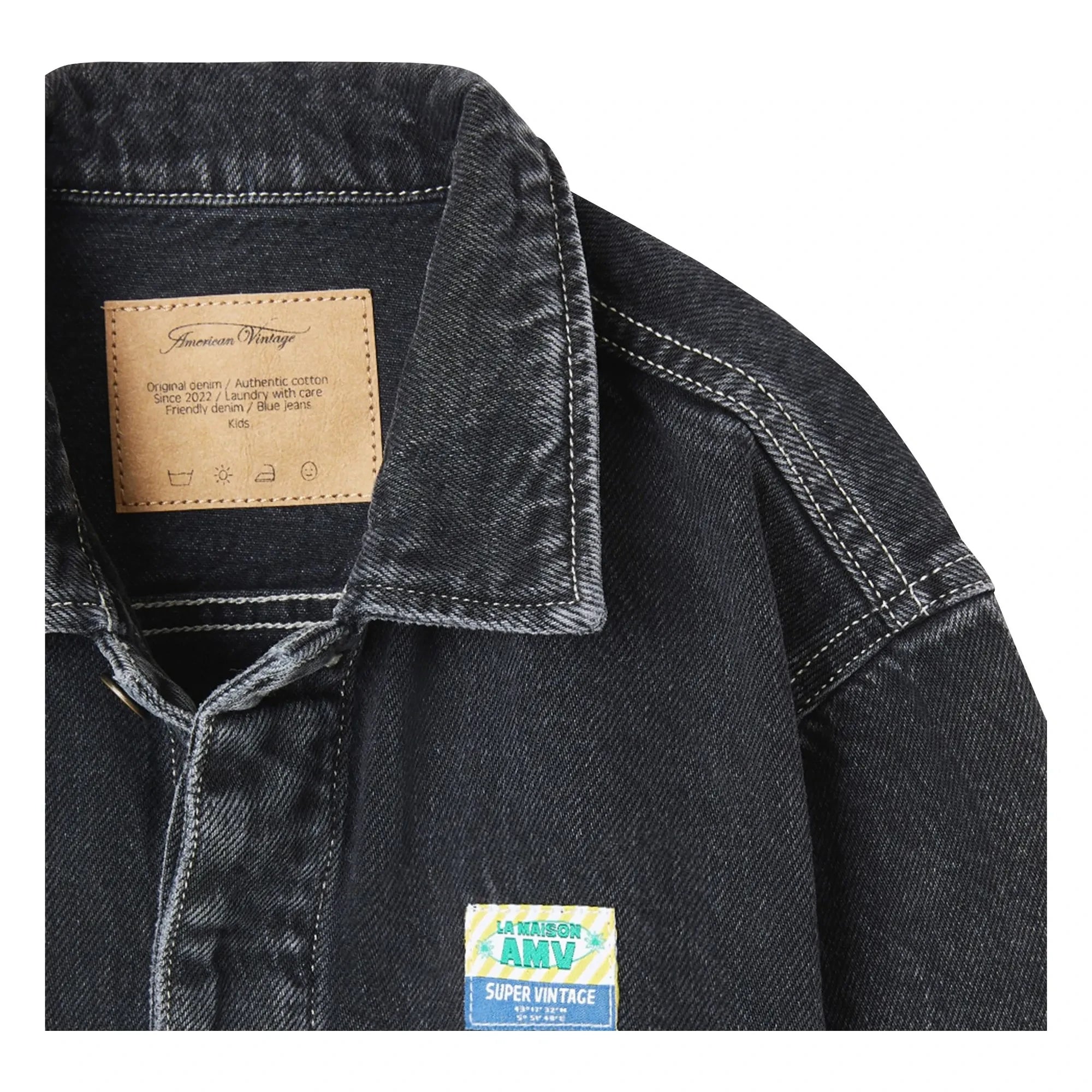 American Vintage - Yopday Denim Ceket | Denim siyah