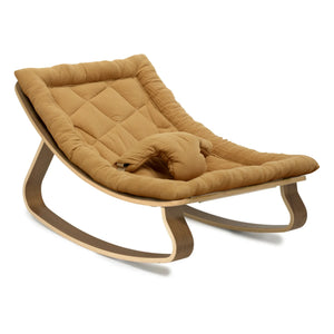 Charlie Crane - Levo Walnut Baby Swing | Camel