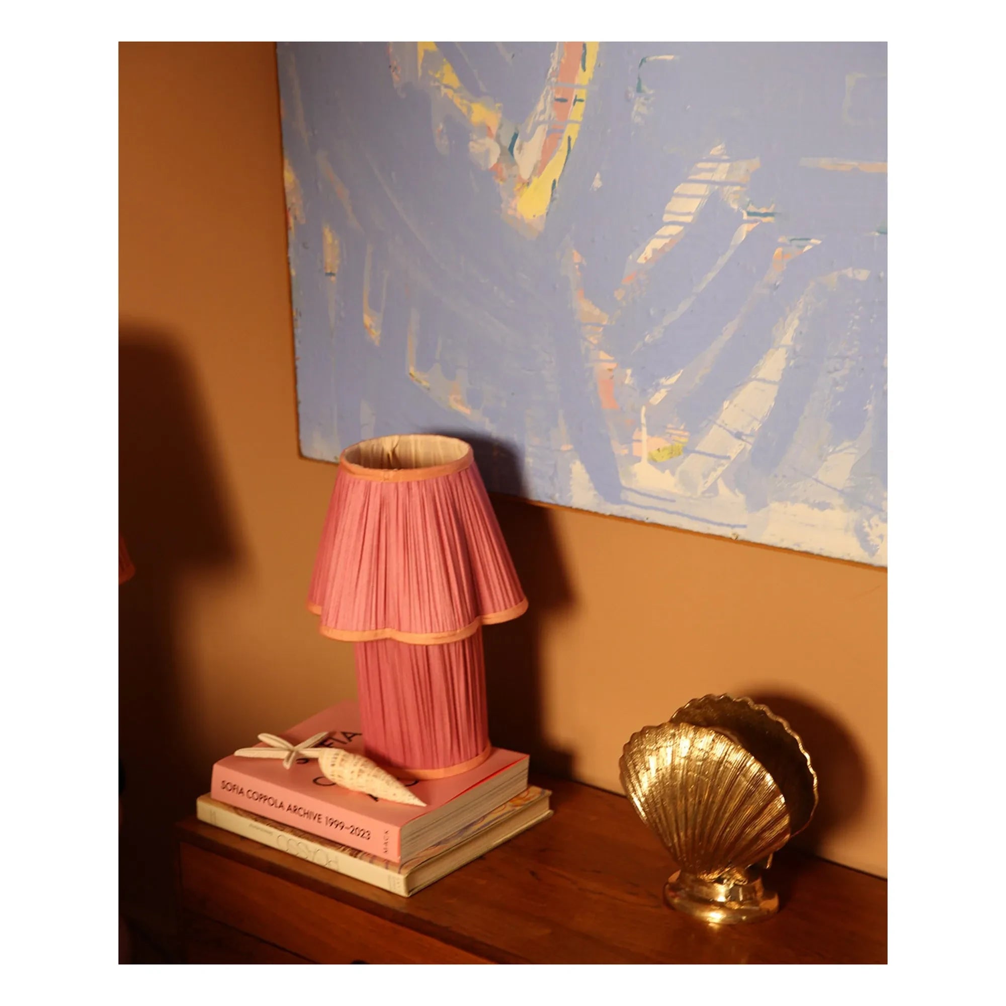 Doing Goods - Myra Seiden-Tischlampe | Fuchsia