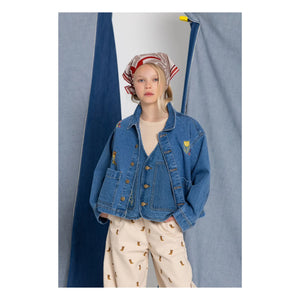 Hundred Pieces - Denim Mercury Jacket Boots | Blue