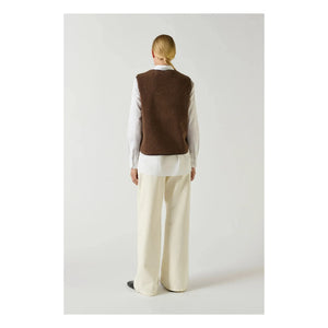 Soeur - Sherpa-Jacke mit Reißverschluss | Braun