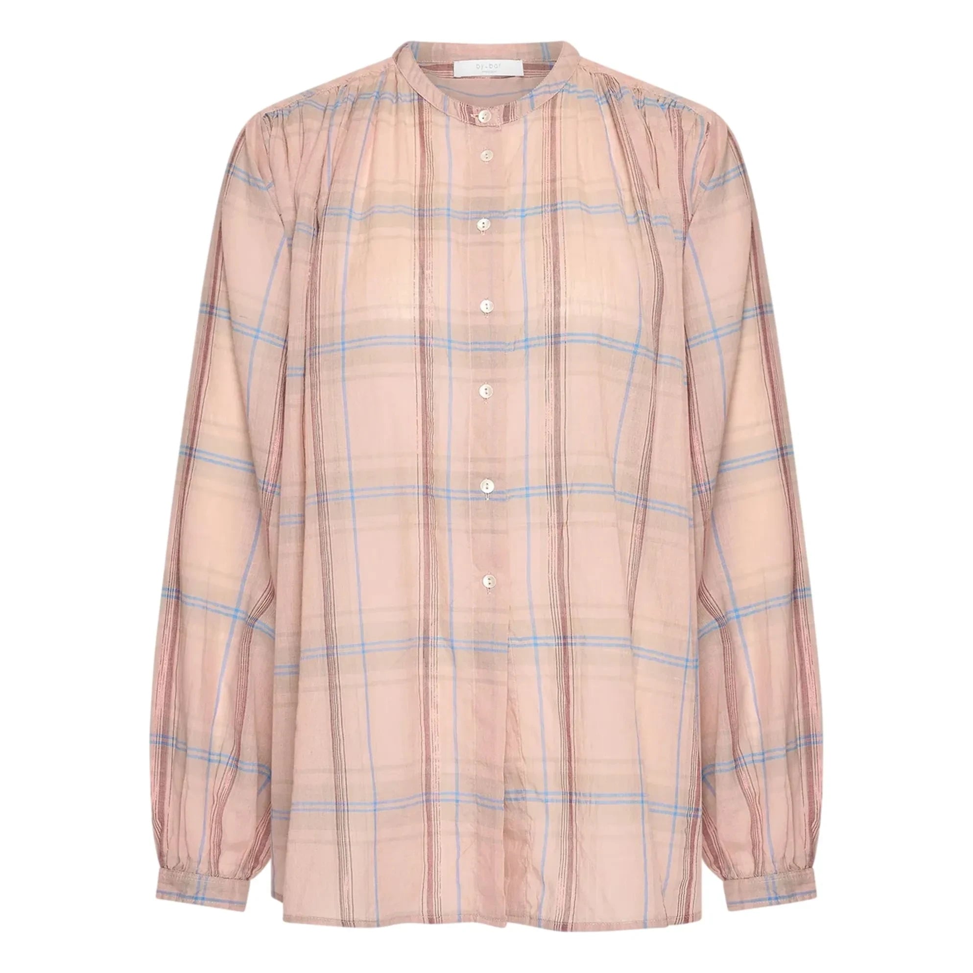 By Bar - Nyka Bio-Baumwollbluse | Altrosa