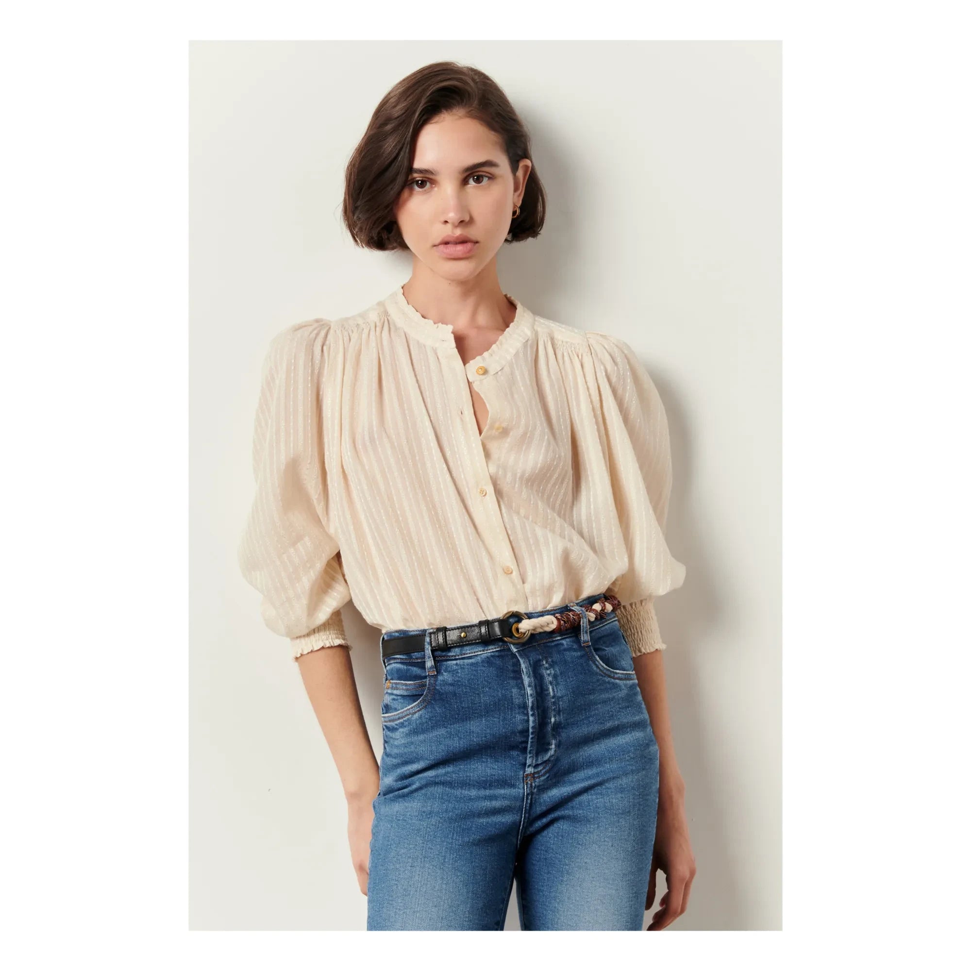 Sessùn - Amalia Bluse | Ecru